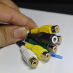 Złącze kablowe audio-wideo telewizyjne