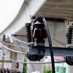 Zbliżenie koła rowerowego