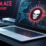 Atak cybernetyczny na sieć komputerową Wirus Spyware Malware lub złośliwe oprogramowanie