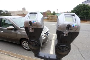 Widok miasta Boston w Stanach Zjednoczonych z piękną scenerią i architekturą