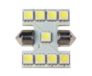 Lampa Led do auto izolowana na białym tle