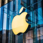 Tapeta z logo Apple