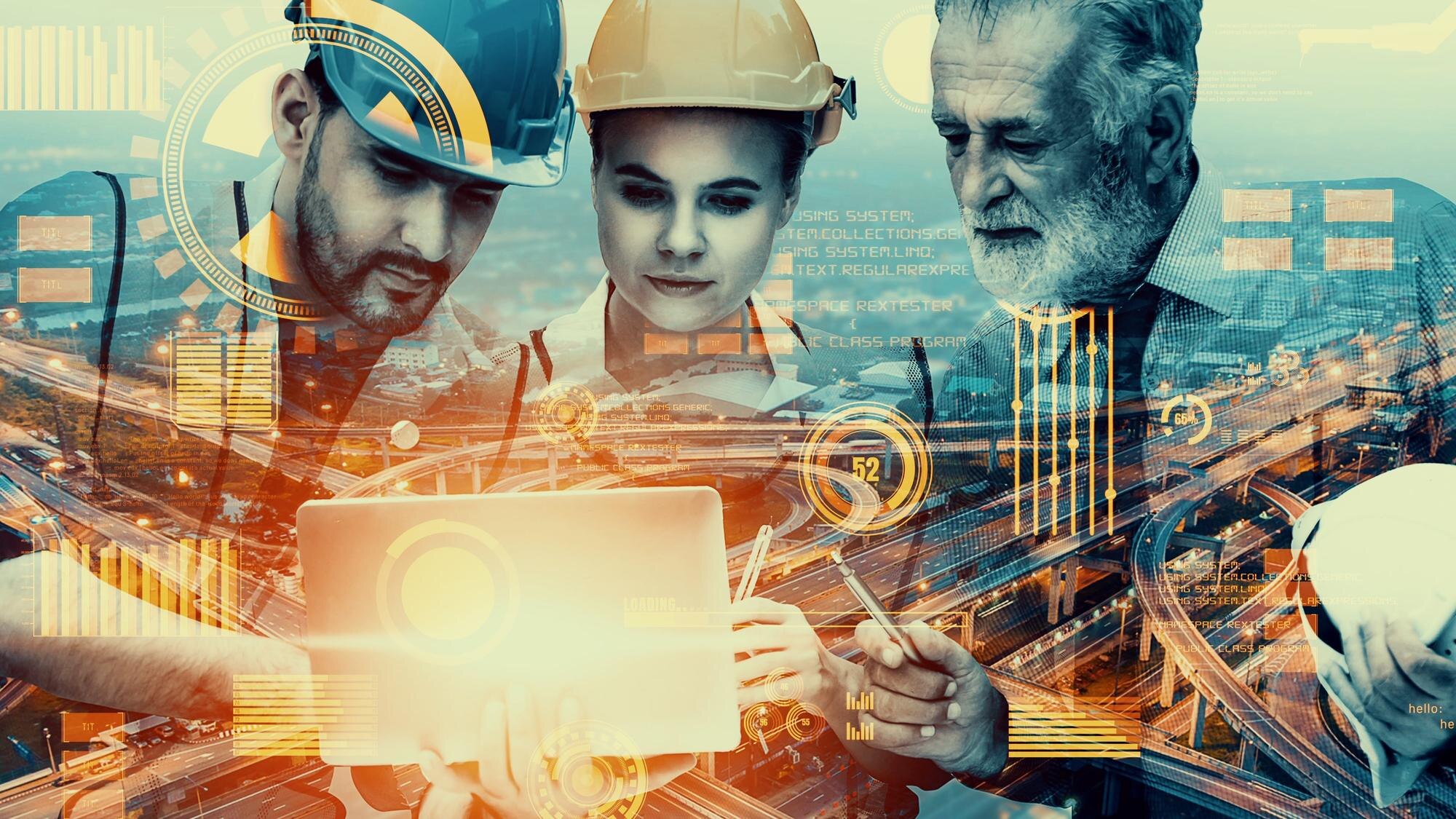 Przyszła konstrukcja budynku i wynalazczy projekt inżynieryjny