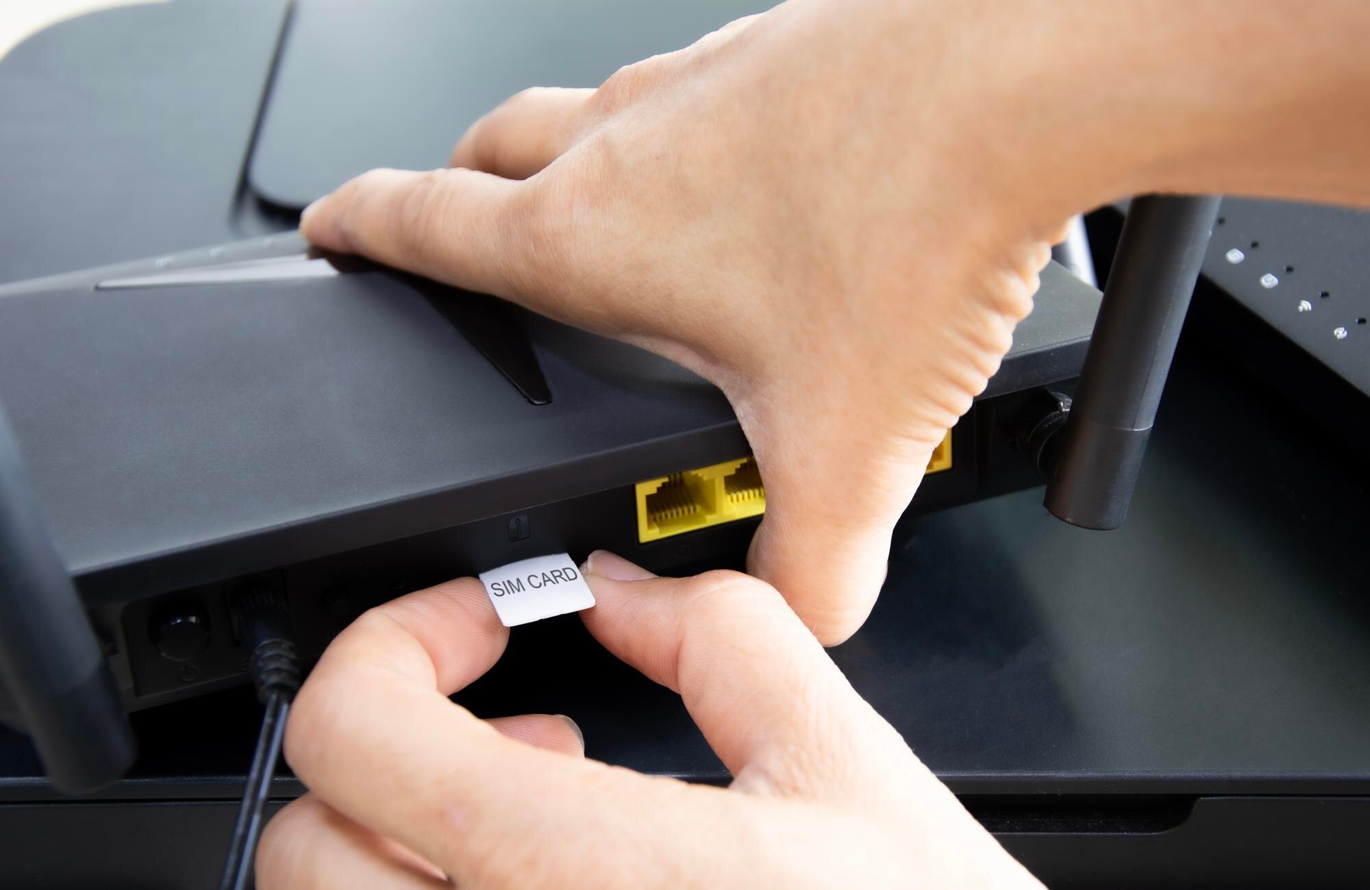 Pomysły na użycie routera za pomocą karty SIM Dystrybucja sygnałów internetowych