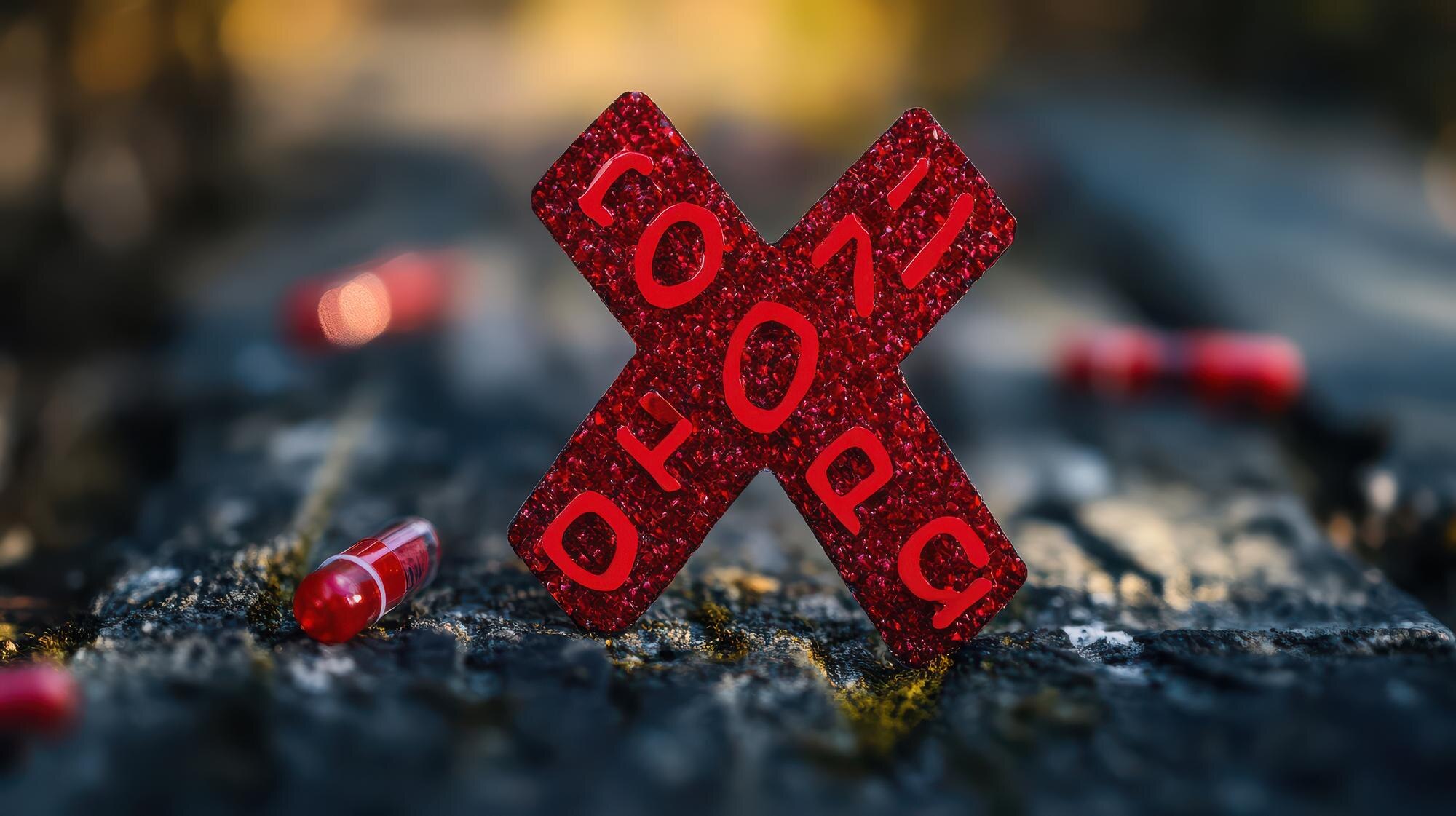 Potężna wizualna reprezentacja przeciwko świadomości AIDS z silnym przesłaniem