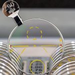 Zestaw do testowania soczewek progresywnych, który widzi zarówno daleko, jak i blisko