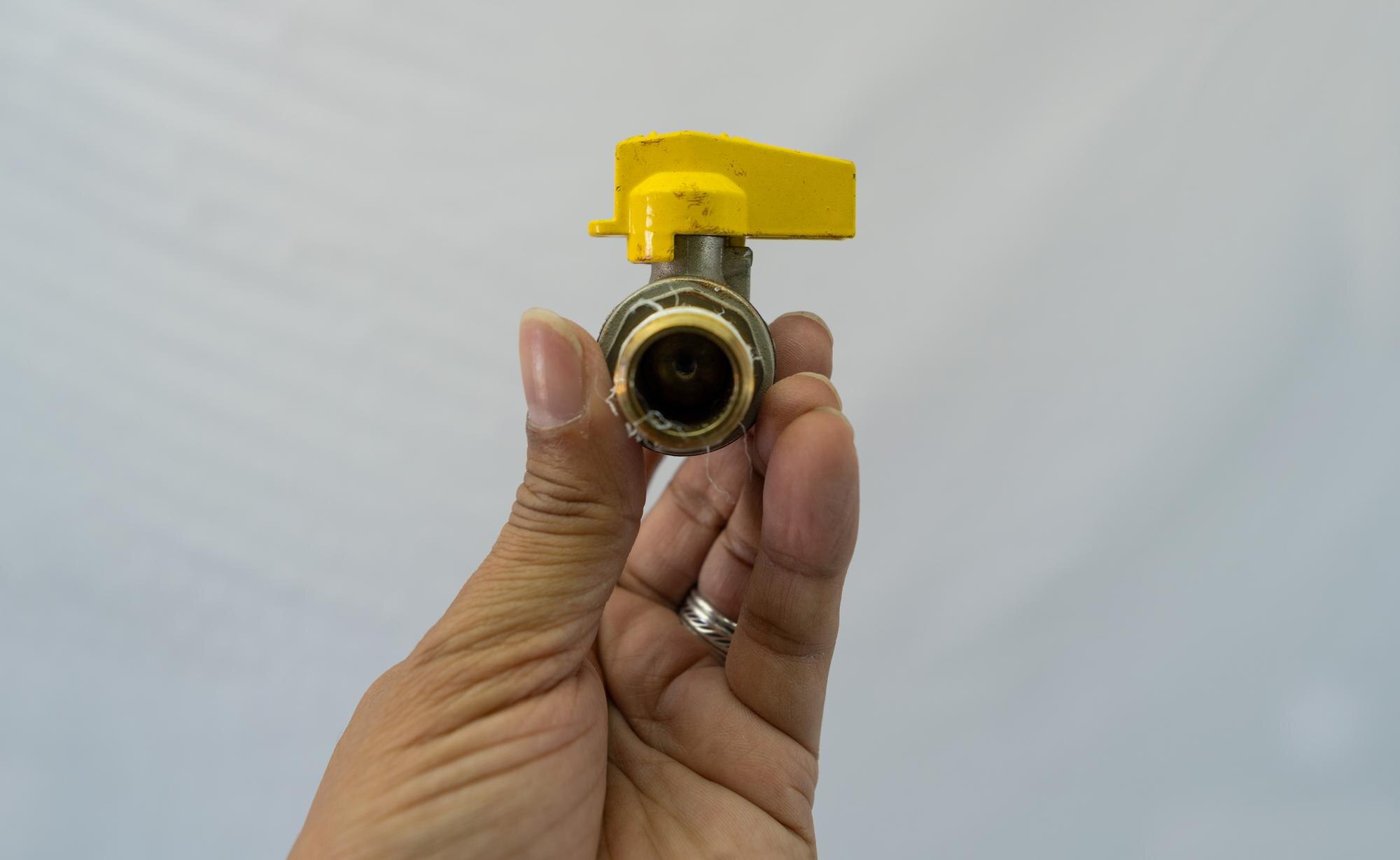 Różne części używane w usługach hydraulicznych