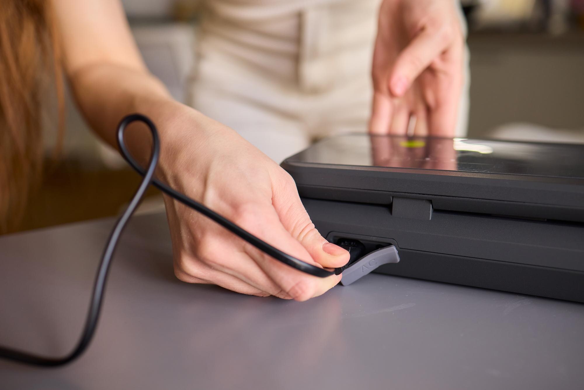 Plugging In a Device for Setup or Use Effectively to Maximize Performance and Convenience