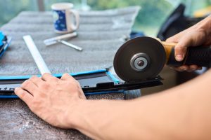 Utilizing power tools in the workshop for various metalworking projects effectively