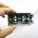 Gniazdko elektryczne na dwie wtyczki